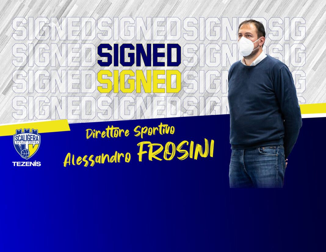 Scaligera Verona, prolungato il contratto con il DS Alessandro Frosini